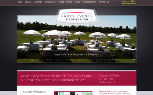 Party Events & Rentals